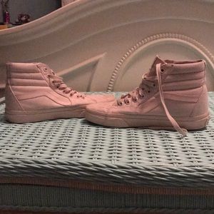 Pink Van’s high tops